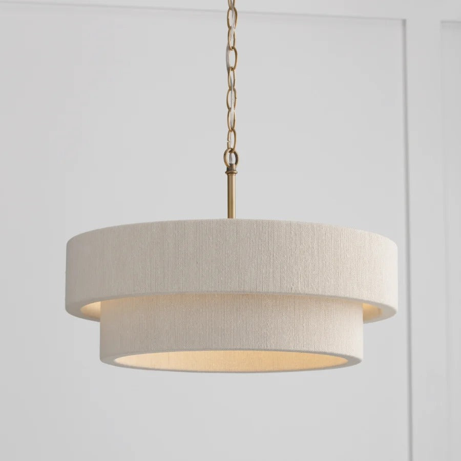 4-Light 20-Inch Wide Pendant Light