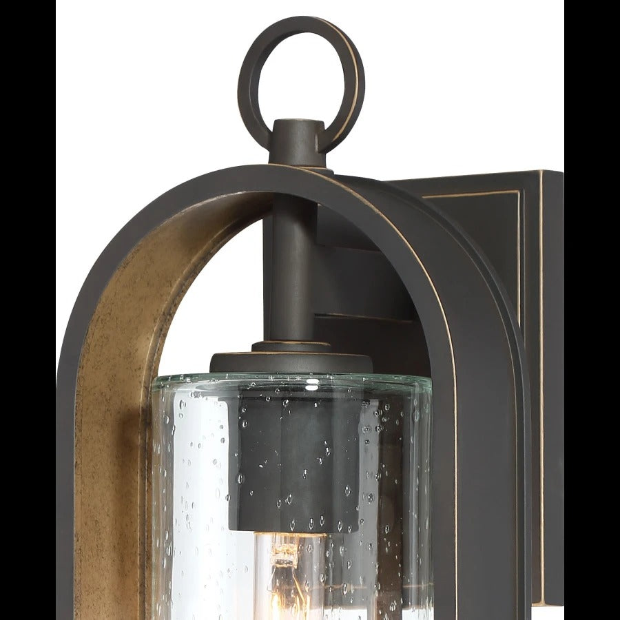 Arched Bubble Glass Outdoor Wall Light