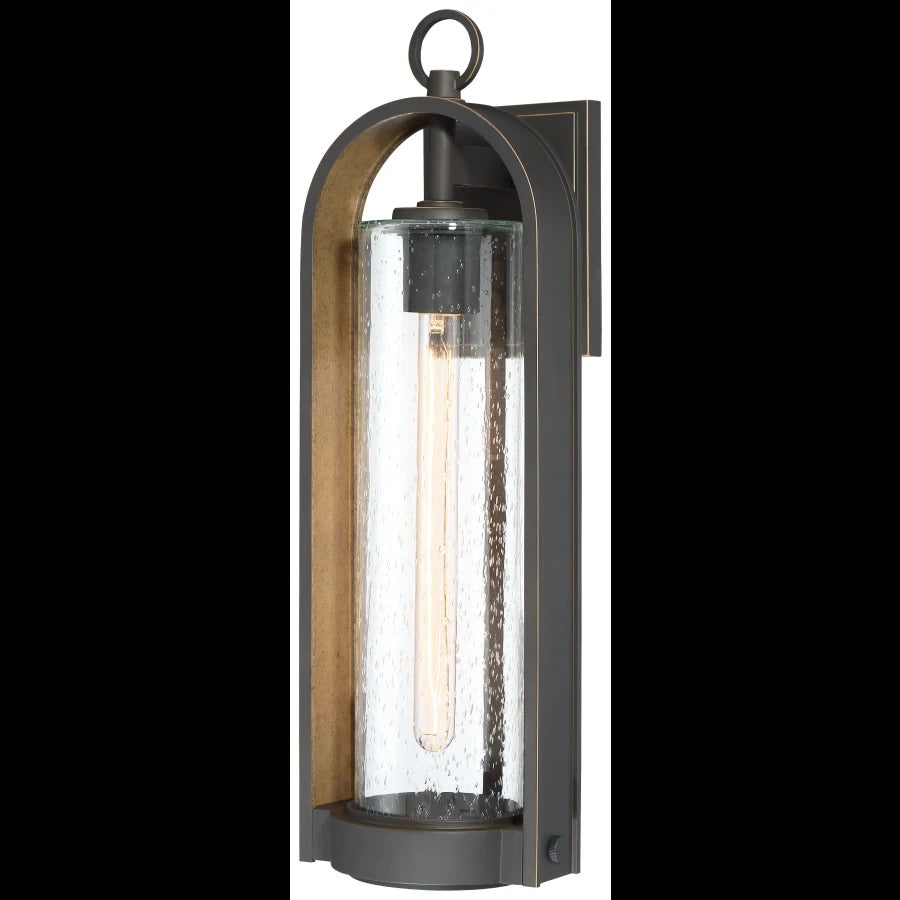 Arched Bubble Glass Outdoor Wall Light