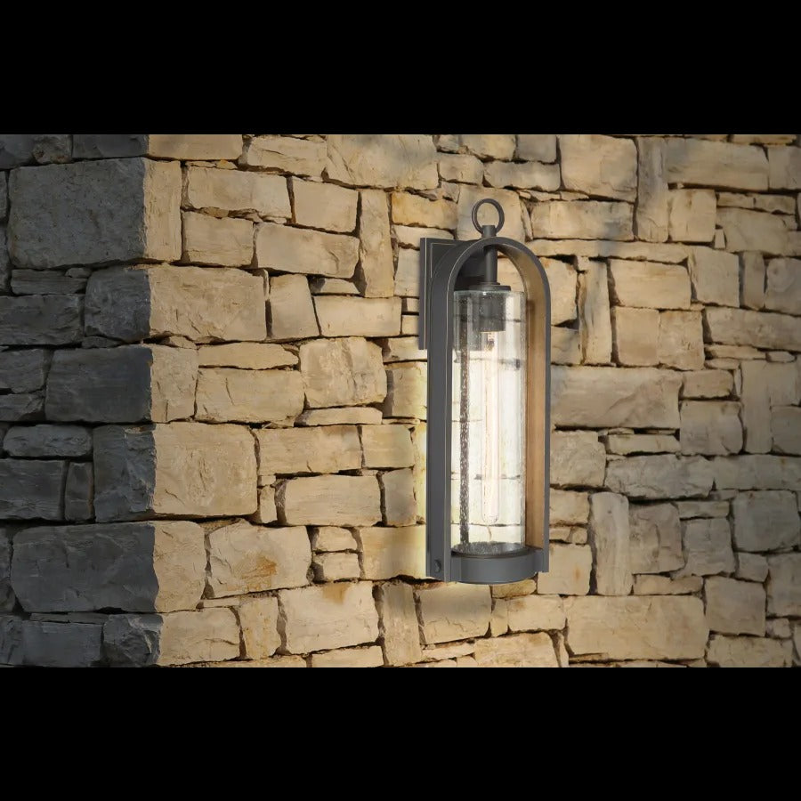 Arched Bubble Glass Outdoor Wall Light