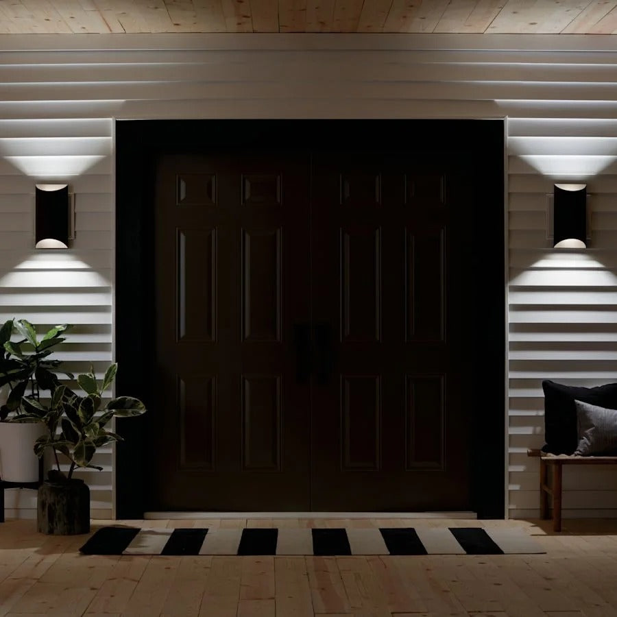 Curved Bidirectional Indoor Wall Light